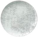 Schonwald Shabby Chic Structure Gray Coupe Plate -- 6 per case