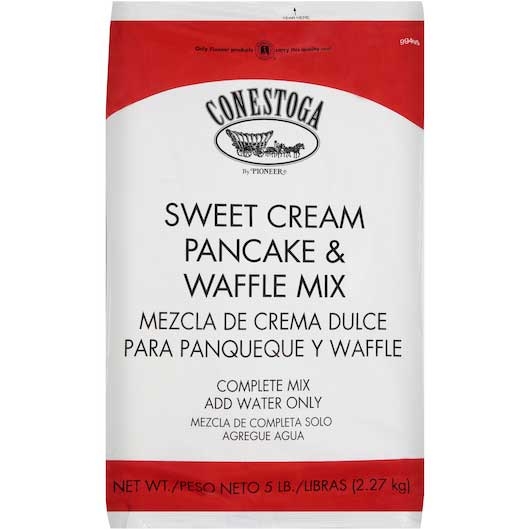 Conestoga Sweet Cream Pancake and Waffle Mix, 5 Pound -- 6 per case.