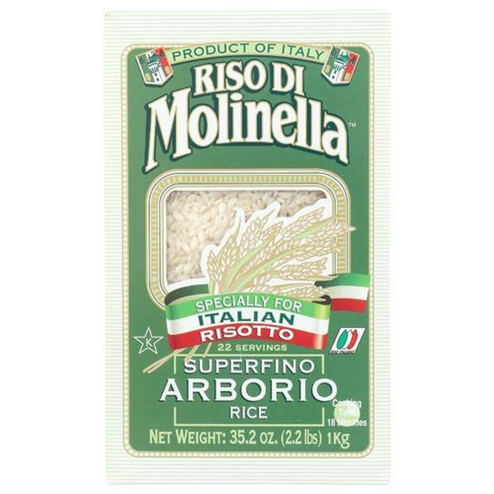 Riso di Molinella Italian Risotto Superfino Arborio Rice, 35.2 Ounce -- 10 per case