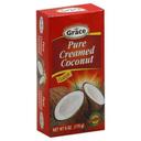 Grace Pure Creamed Coconut, 6 Ounce -- 40 per case