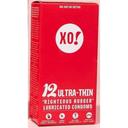 Xo Rubber Ultra Thin Condoms, 12 count -- 8 per case
