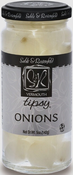 Sable and Rosenfeld Vermouth Tipsy Onions, 5 Ounce -- 6 per case