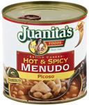 Juanitas Hot and Spicy Menudo, 25 Ounce -- 12 per case