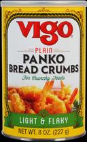 Vigo Plain Panko Bread Crumbs, 8 Ounce -- 6 per case