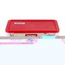 Pyrex Clear 11 Cup Food Storage Container with Plastic Red Lid -- 2 per case