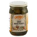 Sechlers Candied Sweet Mixed Pickles, 16 Ounce -- 6 per case
