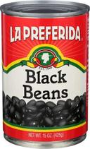 La Preferida Canned Black Bean, 15 Ounce -- 12 per case