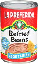 La Preferida Vegetarian Refried Beans, 16 Ounce -- 12 per case