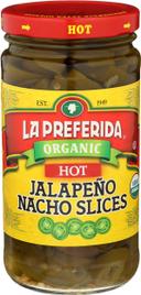 La Preferida Organic Hot Jalapeno Nacho Slices, 11.5 Ounce -- 12 per case