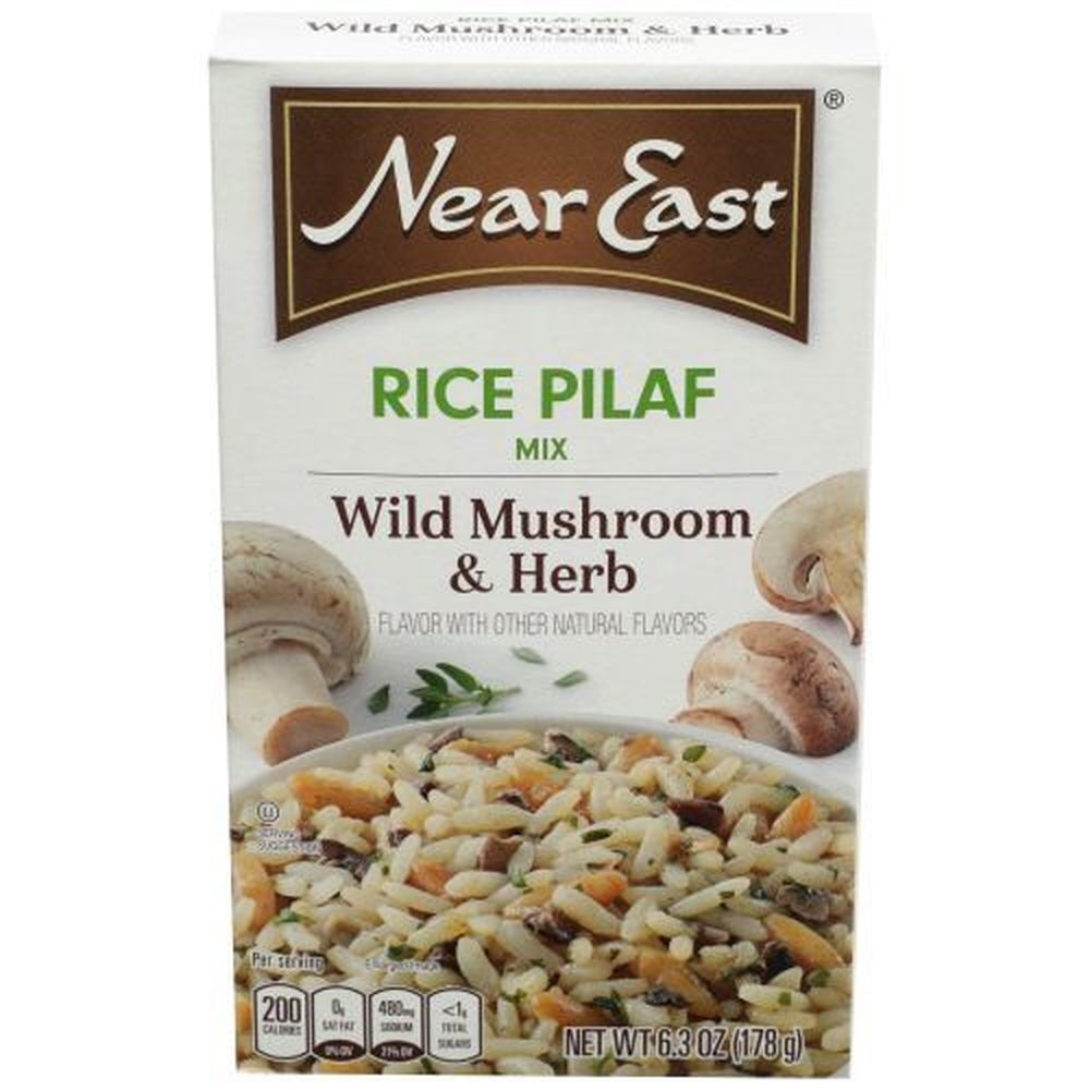 Near East Wild Mushroom and Herb Rice Pilaf Mix, 6.3 Ounce -- 12 per case