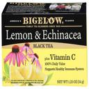 Bigelow Lemon and Echinacea Black Tea, 1.23 Ounce -- 6 per case