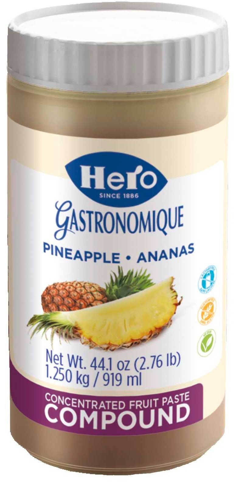 Hero Pineapple Fruit Compound, 2.75 Pound -- 3 per case