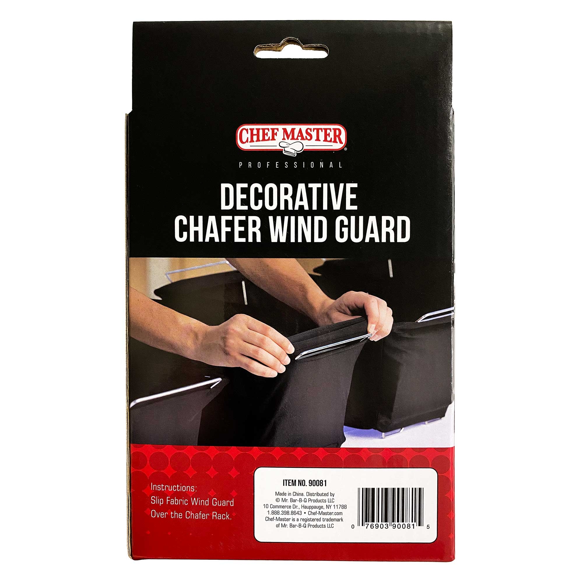 Chef-Master Fabric Wind Guard -- 2 per case