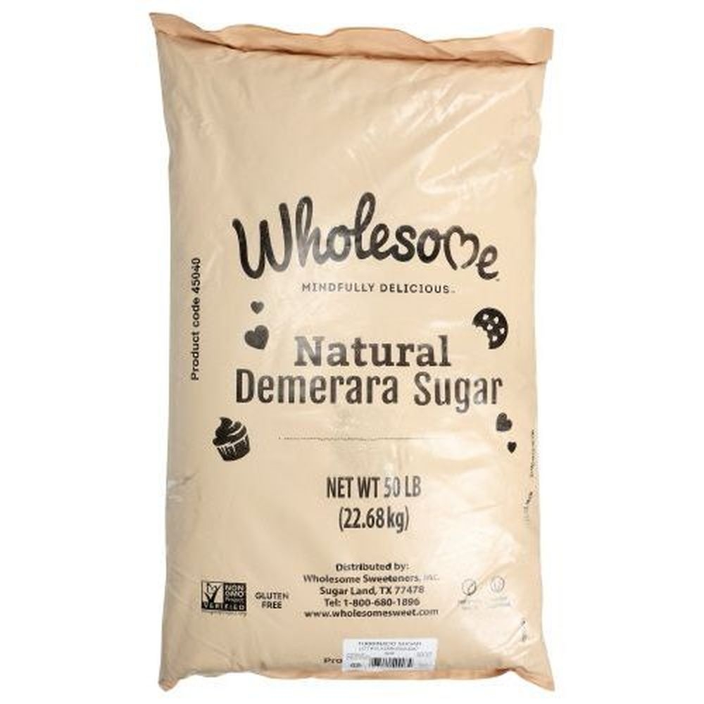 Bulk Turbinado Sugar, 50 Pound