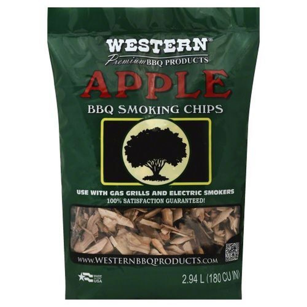 Western Apple BBQ Smoking Chips, 2 Pound -- 6 per case