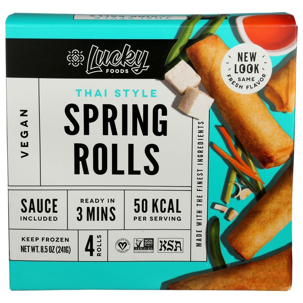 lucky Thai Style Spring Roll, 8.5 Ounce -- 8 per case