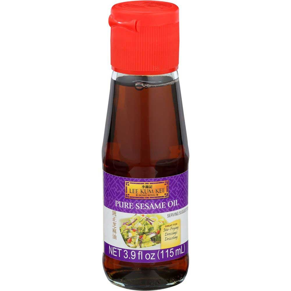 Lee Kum Kee Pure Seasame Oil, 3.9 Fluid Ounce -- 12 per case