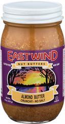 East Wind Crunch Almond Nut Butter, 16 Ounce -- 6 per case