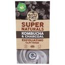 Earth Kiss Organic Kombucha and Charcoal Exfoliating Clay Mask, 0.35 Ounce -- 12 per case