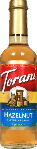 Torani Hazelnut Flavoring Syrup, 12.7 Fluid Ounce -- 4 per case