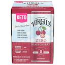 Virgils Zero Sugar Black Cherry Soda, 48 Fluid Ounce -- 6 per case