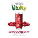 Vitality Cranberry Flavored Concentrated Juice Blend, 101 Fluid Ounce -- 3 per case