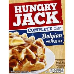 Hungry Jack Belgian Waffle Mix, 28 Ounce -- 6 per case