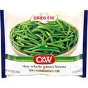 Birds Eye C and W Premium Quality Tiny Whole Green Beans, 12 Ounce -- 6 per case