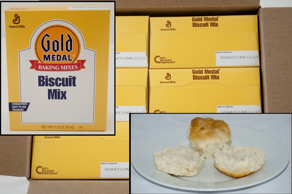 General Mills Value Biscuit Mix 6 Case 5 Pound