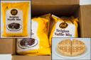Gold Medal Belgian Waffle Griddle Mix 8 Case 60 Ounce