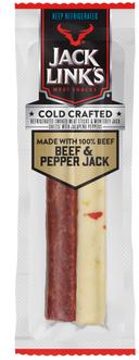 Jack Links Original Beef and Pepper Jack Cheese Sticks, 1.5 Ounce -- 16 per case.