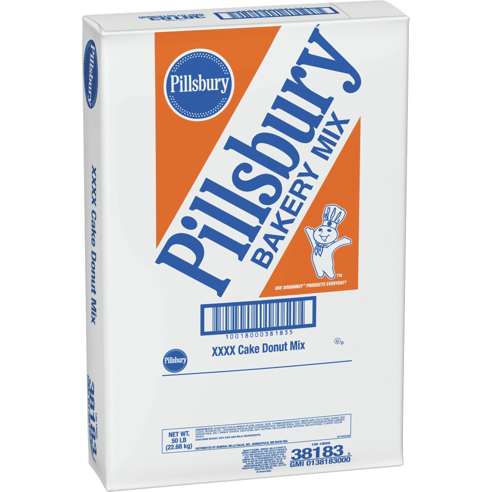 Pillsbury Cake Donut Mix, 50 Pound -- 1 Case