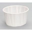 Genpak White Paper Portion Cup, 3.25 Ounce Capacity -- 5000 per case