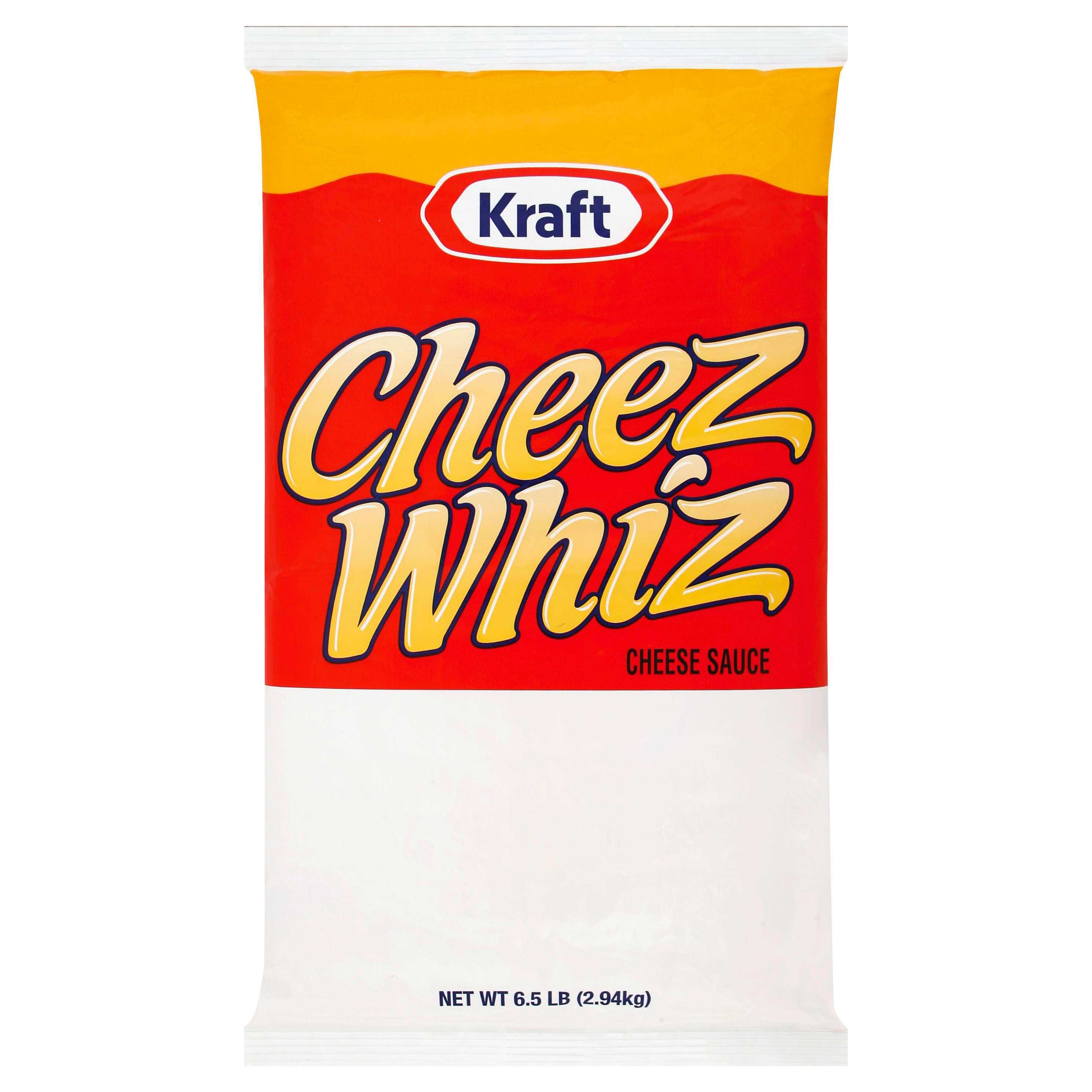 Cheez Whiz Original Cheese Sauce, 6.5 Pound Pouch -- 6 per case.