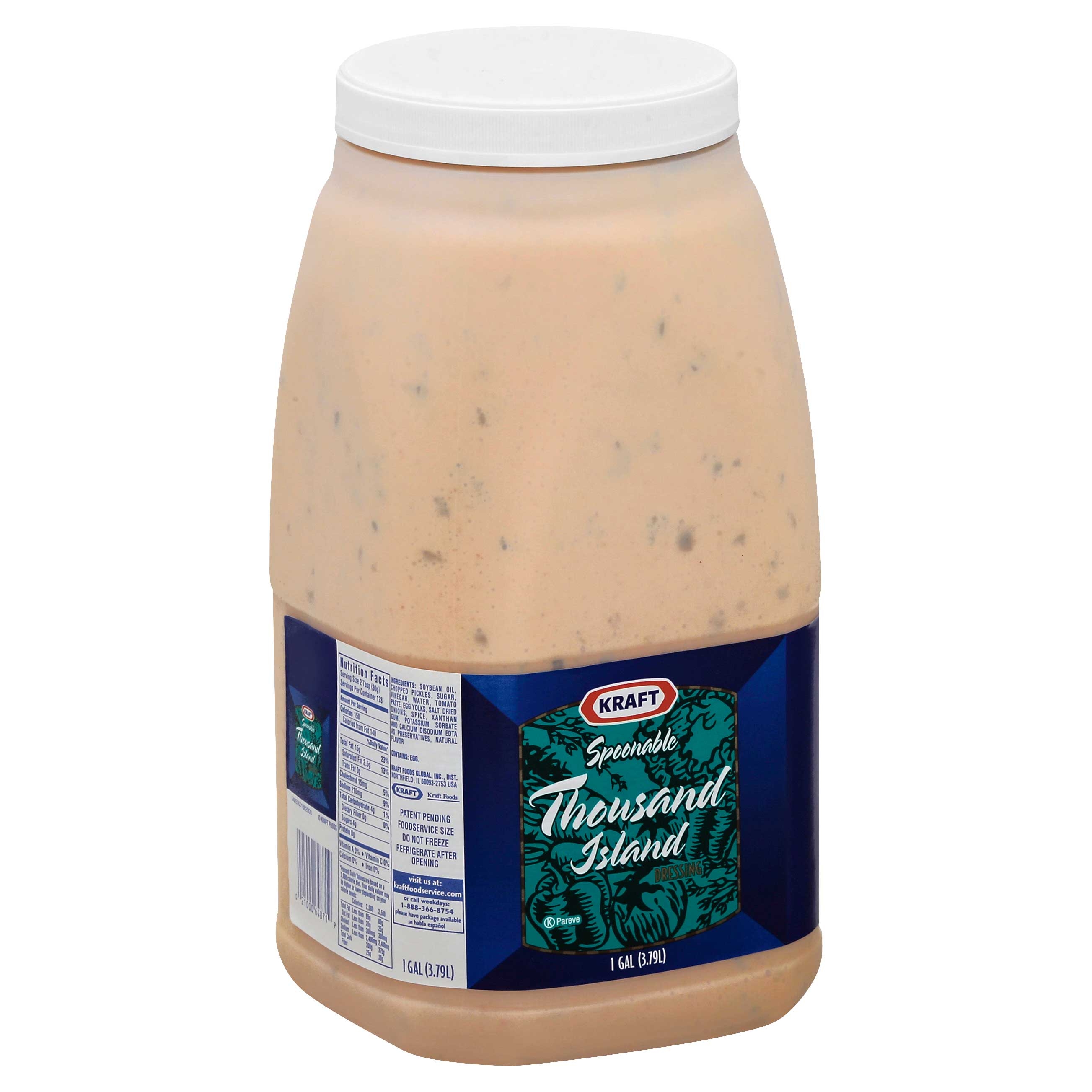Kraft Thousand Island Dressing, 1 Gallon -- 4 per case