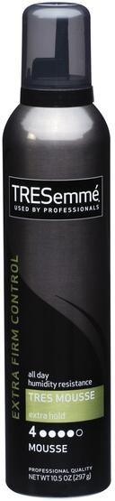 Tresemme Extra Hold Styling Aid Mousse, 10.5 Ounce -- 6 per case.