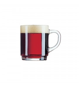 Arcoroc Fully Tempered Glass Stackable Coffee and Tea Mug, 8 1/2 Ounce -- 36 per case.