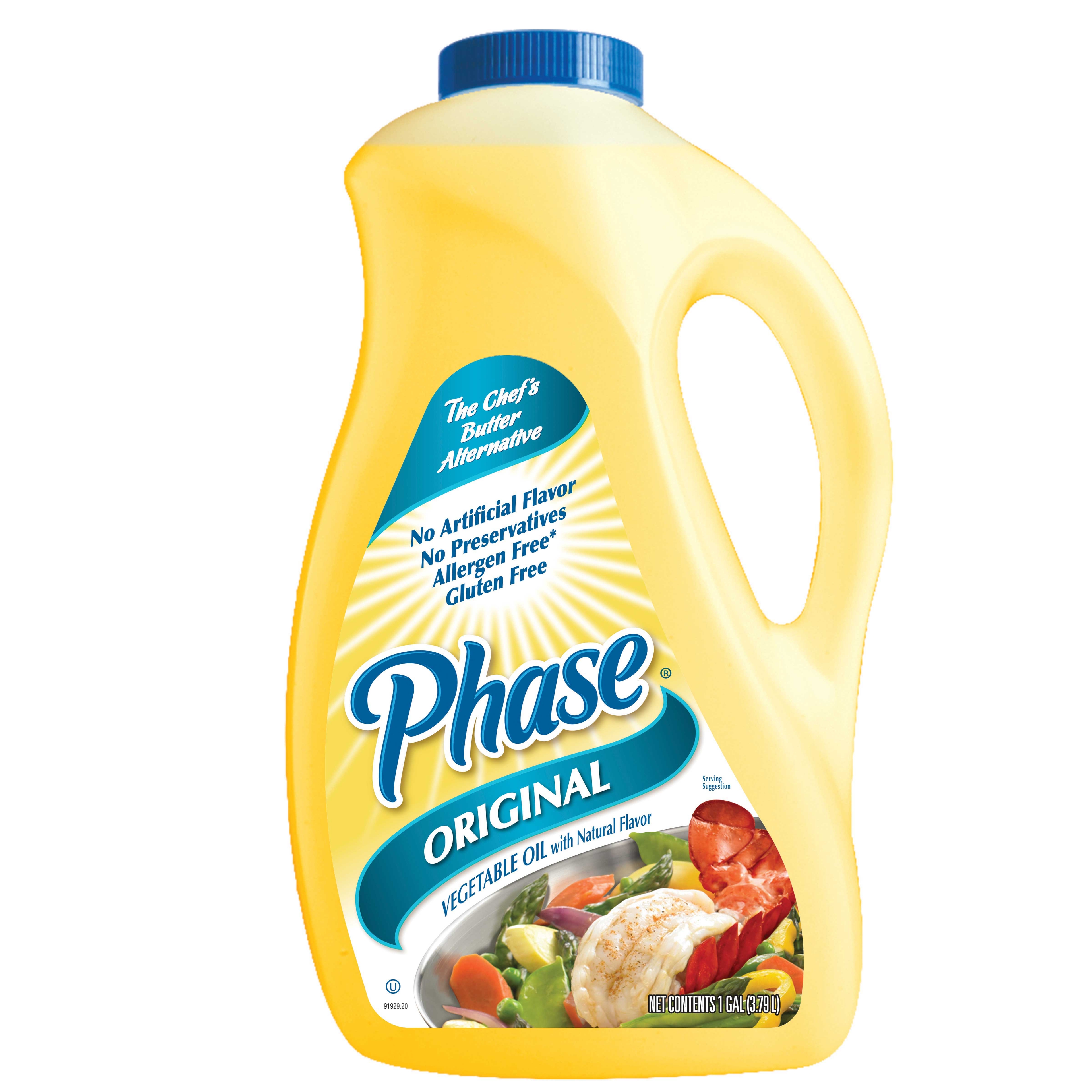 Phase Trans Fat Free Liquid Butter Alternative, 1 Gallon