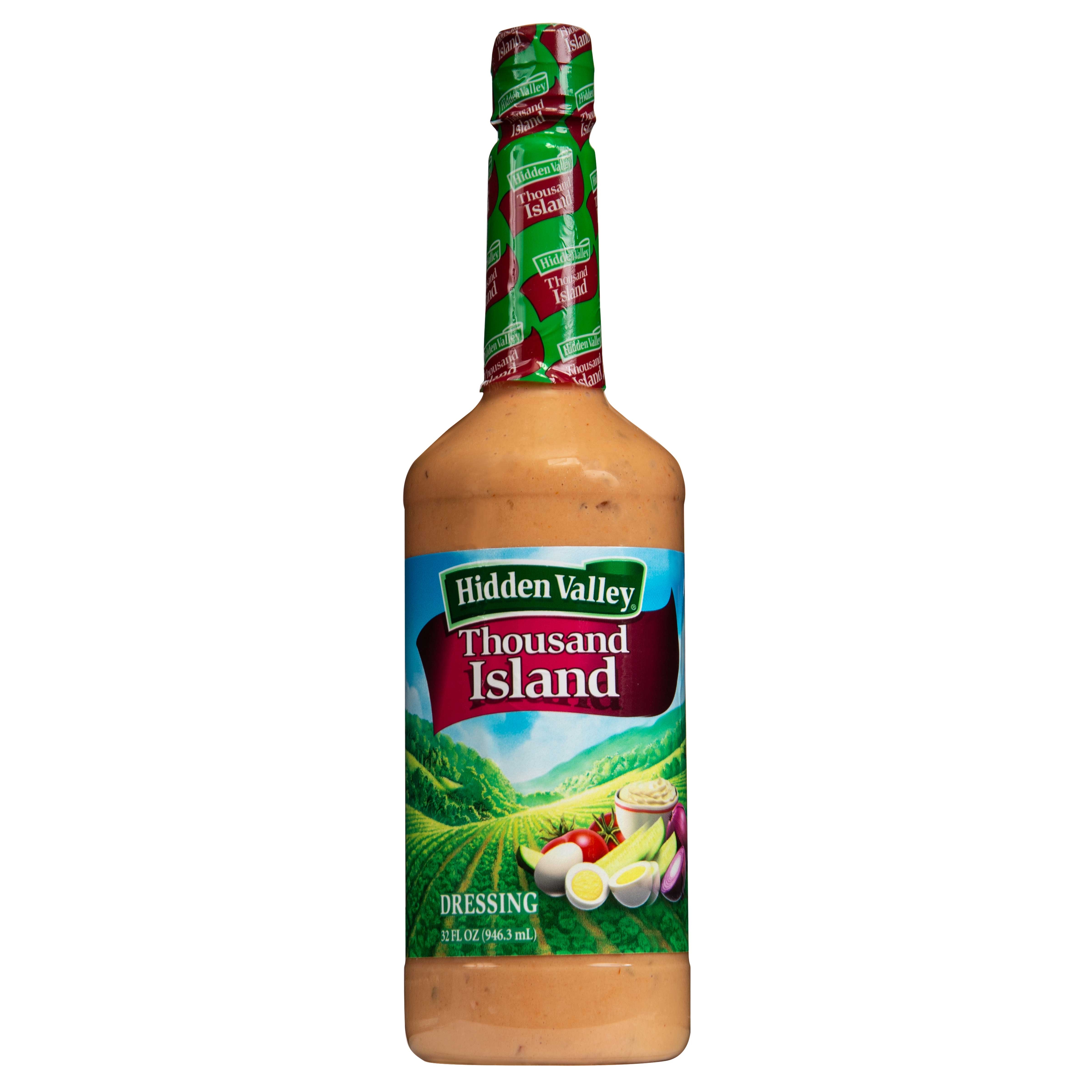 Hidden Valley Thousand Island Dressing, 32 Ounce Pour Bottle -- 6 per case.