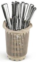 Vollrath Traex Beige Flatware Cylinder -- 36 per case