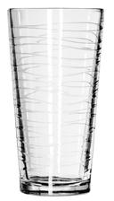Libbey 15646 DuraTuff Wave Casual Cooler Glass, 20 Ounce -- 12 per case