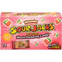 Sour Jacks Watermelon Soft and Chewy Candy, 2 Ounce -- 144 per case.
