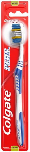 Colgate Manual Plus Adult Medium Toothbrush -- 72 per case