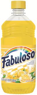 Fabuloso Lemon Liquid Cleaner, 16.9 Fluid Ounce -- 24 per case