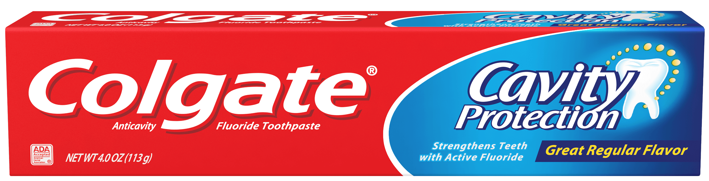 Colgate Great Regular Flavor Anticavity Toothpaste, 4 Ounce -- 24 per case.