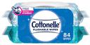 Cottonelle Fresh Care Flushable Wipes - 84 count per pack -- 8 packs per case