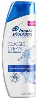 Head and Shoulders Classic Clean Anti Dandruff Shampoo, 8.45 Fluid Ounce -- 6 per case