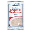LeGout Cream of Mushroom Condensed Canned Soup, 50 ounce -- 12 per case