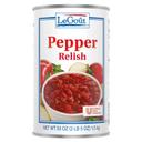 LeGout Pepper Relish Can, 3 pound -- 6 per case