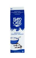 Island Oasis Non Fat Pasteurized Yogurt Frozen Beverage Mix, 32 fluid ounce -- 12 per case